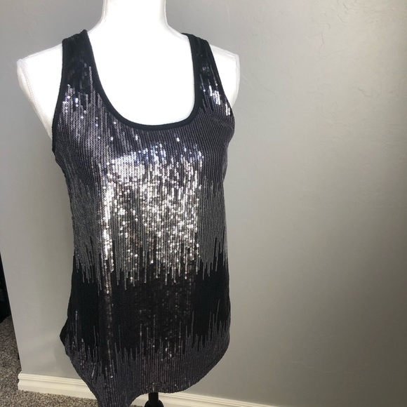 Sequin Razorback Tank - Picture 2 of 4